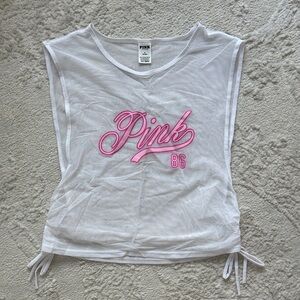 PINK Victoria’s Secret Mesh Crop Top